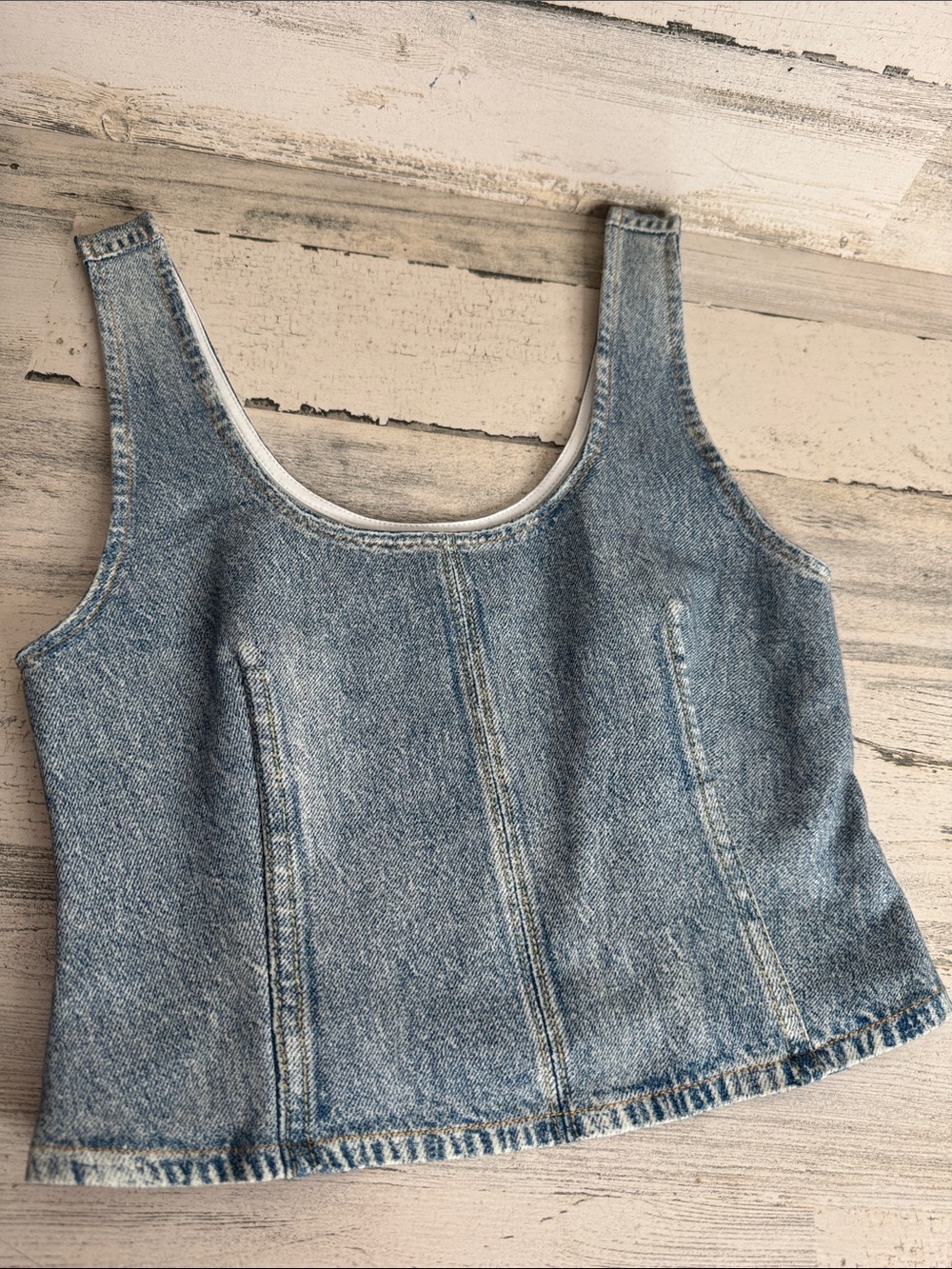 RAG & BONE JEAN DEnim TANK TOP XXS